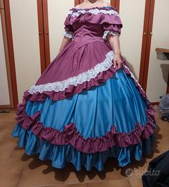 abito  da ballo  del 1800