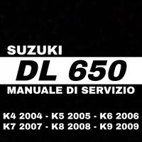 Manuale Officina Suzuki V Strom 650 2004 al 2009