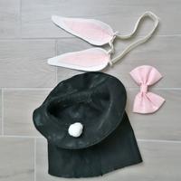 costume carnevale coniglietto dal cilindro 