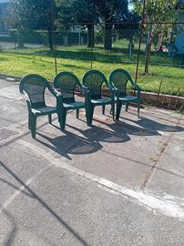 sedie da giardino