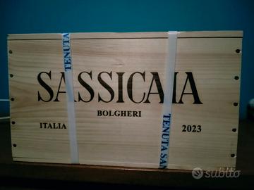 vino sassicaia 2023