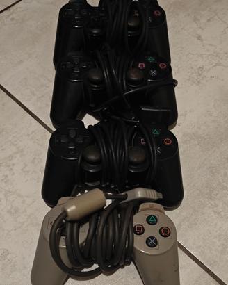  3 Controller PS2 DualShock 2 + 1 Controller PS1