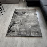 Tappeto salotto moderno grigio 120x170