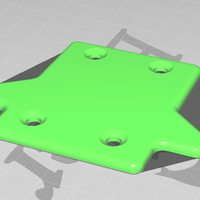 piastra di protezione telaio Kyosho