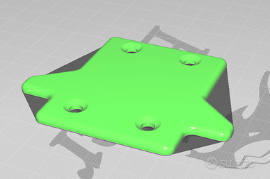 piastra di protezione telaio Kyosho