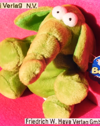 MORDILLO PELUCHE VINTAGE 1990-2000 NUOVIcartellino