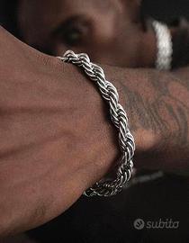 Braccialetto A Charm In Acciaio