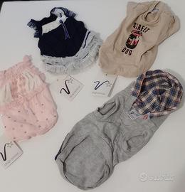Vestiti e felpa con cappuccio cani piccola taglia