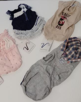 Vestiti e felpa con cappuccio cani piccola taglia