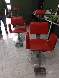 Sedie barbiere parrucchiere Vezzosi