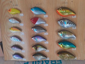 articoli per la pesca 1 e 2 € al pz