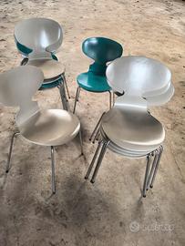 sedie Ant 3101 Arne Jacobsen 1968