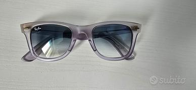 Ray-Ban RB 2140 r Originali Lilla Trasparente