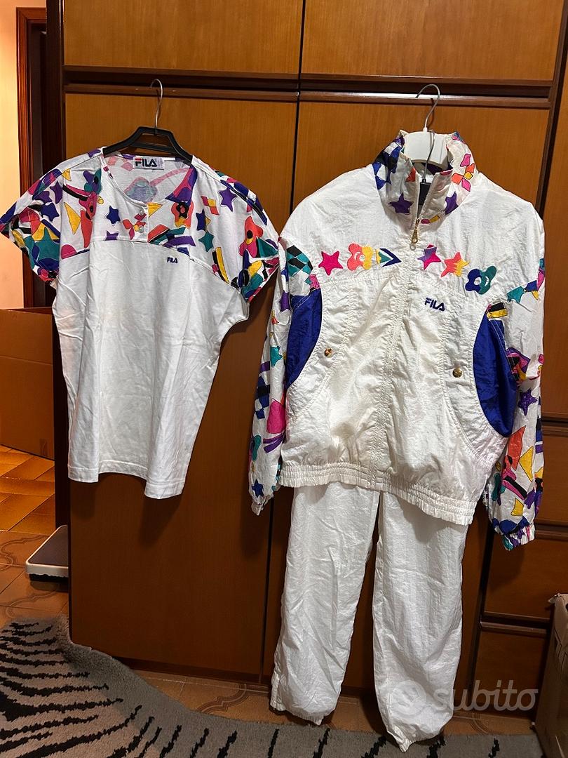 Tuta intera maglia vintage Fila Abbigliamento e Accessori In vendita a Prato