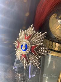 Placca Cavaliere di Gran Croce S.Marurizio e Lazza