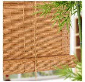 tenda a rullo in bambù - nuova!
