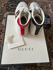 Gucci Ace High Top Bee Originali – Tg. 42 (UK 8)
