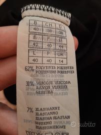 Gonna al ginocchio Co spacco centrale