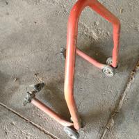 Cavalletto paddock posteriore per moto