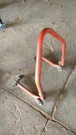 Cavalletto paddock posteriore per moto