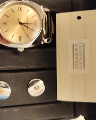 Orologio Emporio Armani e gemelli.