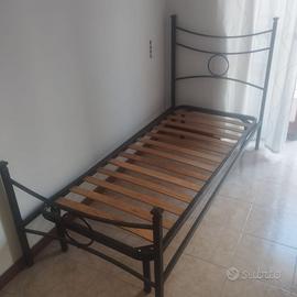 Letto Singolo - Ringhiera 200x90 + Rete 190x80