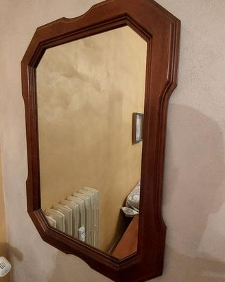 Specchio vintage a motivo ottagonale
