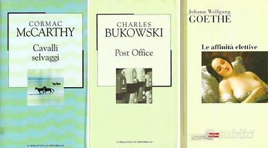 Narrativa - 3 libri (Bukowski / McCarthy / Goethe)