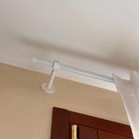 5 bastoni tende con staffe e terminali