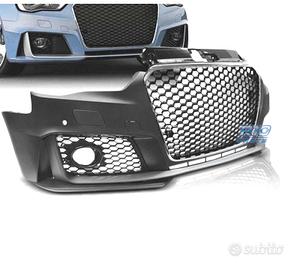 PARAURTI ANTERIORE AUDI A3 8V 12 16 LOOK RS3 CROMO