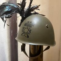 Elmetto M33 Bersaglieri completo