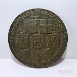 Medaglione Bronzo V  Agrumari  Reggio Mistruzzi