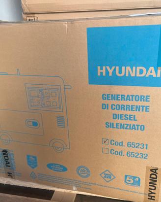 Generatore di corrente silenziato Hyundai