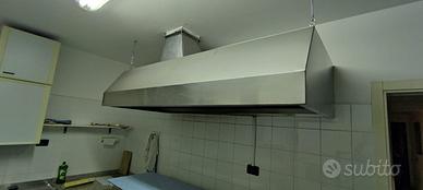 Cappa acciaio inox