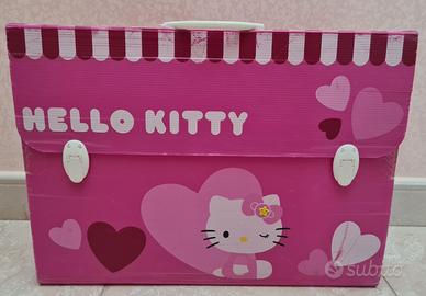 Cartellina/Valigetta Scuola Tecnologia Hello Kitty