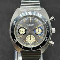 Eterna Chrono Vintage Grey Dial Ref. 154FTP-7