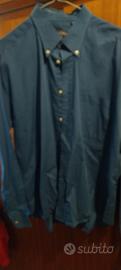 camicia blu scuro