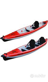 Canoa Kayak Gonfiabile Poseidon Due posti