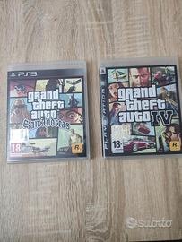 GTA San Andreas, IV E V per PS3 