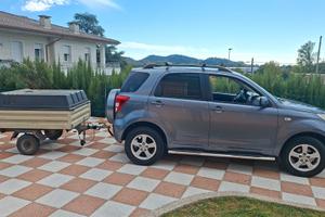 Terios 1.5 4x4 gancio traino e carrello appendice