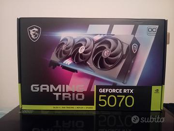Geforce  Rtx5070 gaming trio MSI 