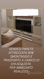 parete attrezzata 