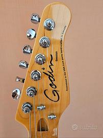 Godin Session Black Burst SG MN + borsa