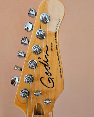 Godin Session Black Burst SG MN + borsa