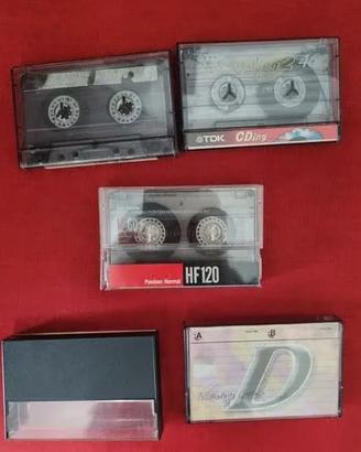 Lotto Musicassette Da Registrare Mc Tape Lot Audio