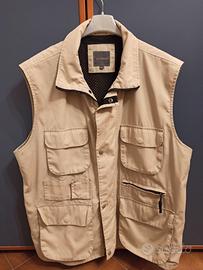 Gilet di cotone Multi tasche