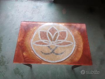 tavoli /scrivania legno e resina