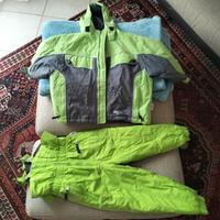 tuta sci bimba 3 anni 104cm