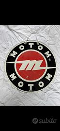 Insegna pubblicitaria Motom