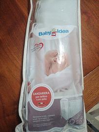 zanzariera per lettino con asta